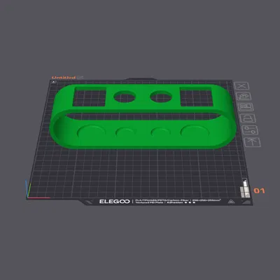 Khay Đựng Bàn Chải Điện và Kem Đánh Răng Gọn Gàng