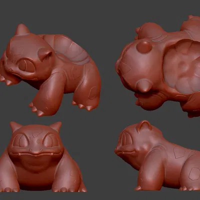 Mô hình 3D Bulbasaur đựng tỏi độc đáo cho không gian bếp