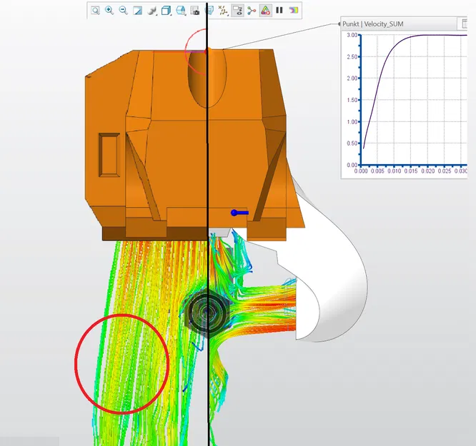 Ống dẫn gió Prusa Mini+ CFD-optimized Fan Duct v2 - Image 9