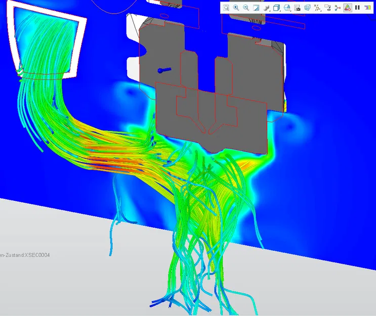 Ống dẫn gió Prusa Mini+ CFD-optimized Fan Duct v2 - Image 11