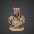 Tượng Desert King Bust – Tượng Chiến Binh Vua Fantasy - Thumbnail 1