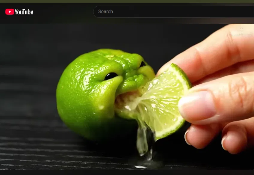 Mô hình quả chanh biết ăn (ai neich fruit lemon) vui nhộn - Image 1