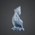 Tượng Bán Thân Nữ Hoàng Băng Giá – Mô Hình Phù Thủy Ma Thuật - Thumbnail 2