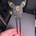 Kẹp tóc hoặc đồ trang trí hình Umbreon - Thumbnail 4
