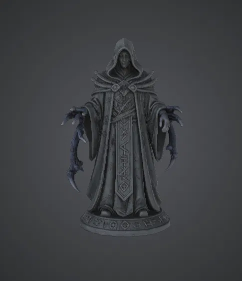 Dark Arcane Sorcerer – Pháp sư bóng đêm với ma thuật vuốt quỷ - Image 1