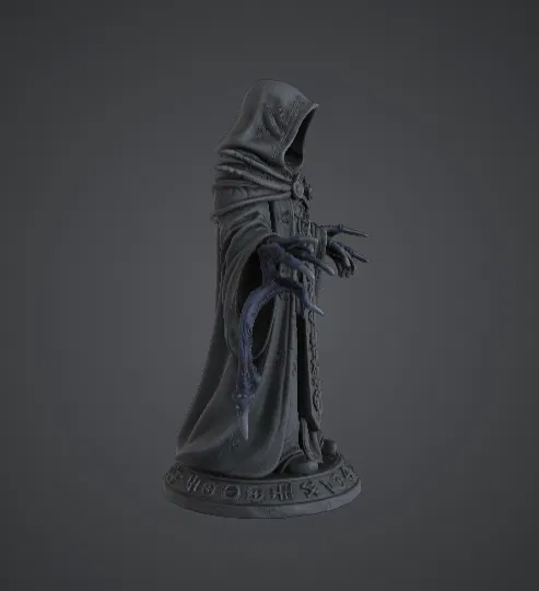 Dark Arcane Sorcerer – Pháp sư bóng đêm với ma thuật vuốt quỷ - Image 2