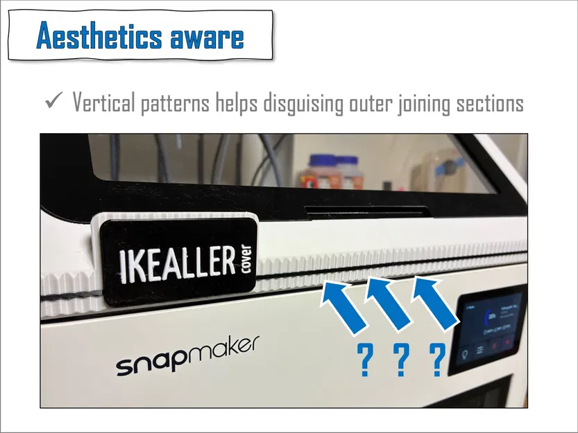 IKEALLER cover - Vỏ bọc máy in Snapmaker U1 từ @amelo - Image 4