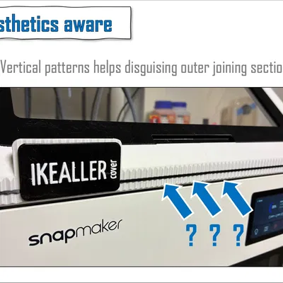 IKEALLER cover - Vỏ bọc máy in Snapmaker U1 từ @amelo