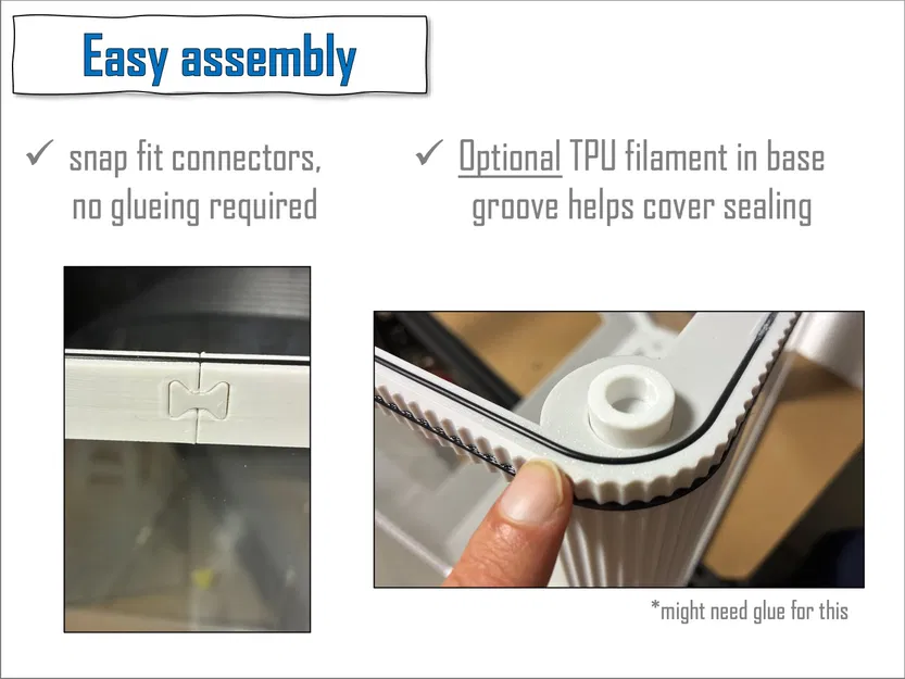 IKEALLER cover - Vỏ bọc máy in Snapmaker U1 từ @amelo - Image 7