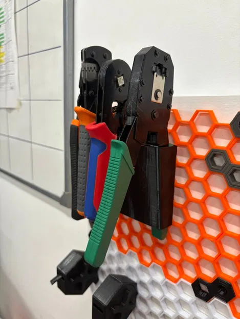 Giá treo kìm Honeycomb Storage (Honeycom Storage crimper rack) - Image 3