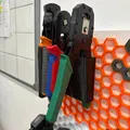 Giá treo kìm Honeycomb Storage (Honeycom Storage crimper rack) - Thumbnail 3