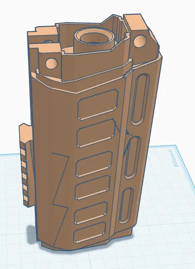 Nòng súng nâng cấp tích hợp ray Picatinny cho Xshot Longshot - Image 1