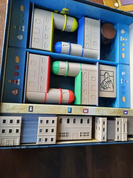 Amalfi: Renaissance Board Game Insert - Bộ Khay Đựng Mô Hình Tối Ưu - Image 3