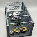 Mô hình gara trưng bày xe tỷ lệ 1:64 (Open Garage Diorama) - File in 3D - Thumbnail 6