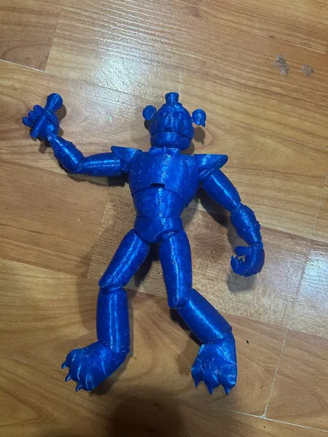 Mô hình Glamrock Daddy in 3D - Nhân vật robot phong cách độc đáo - Image 1