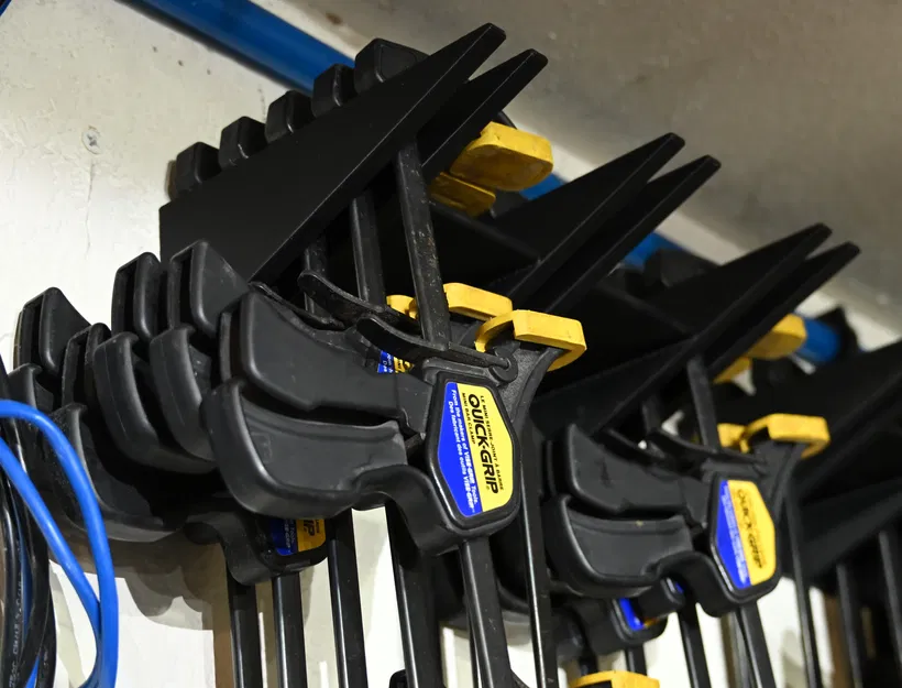 Giá treo kẹp Quick-Grip, giải pháp lưu trữ tiết kiệm diện tích trên tường - Image 2