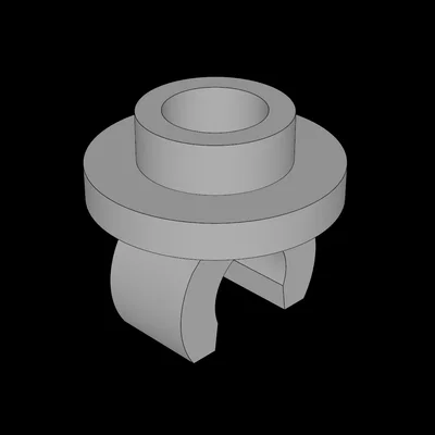 Mảnh ghép tròn tương thích Lego 1x1 in 3D tiện dụng