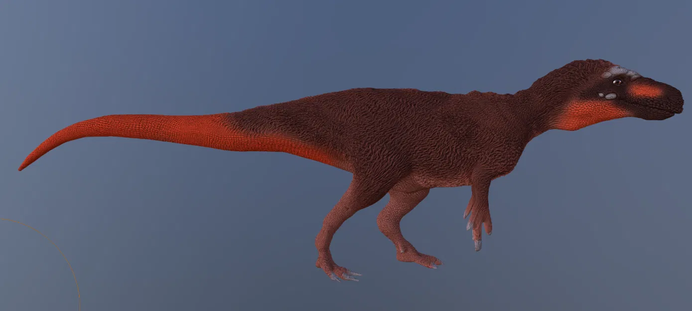 Mô hình 3D khủng long Eotyrannus chi tiết từ kỷ Phấn Trắng - Image 1