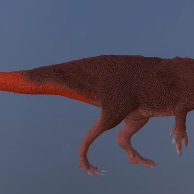 Mô hình 3D khủng long Eotyrannus chi tiết từ kỷ Phấn Trắng