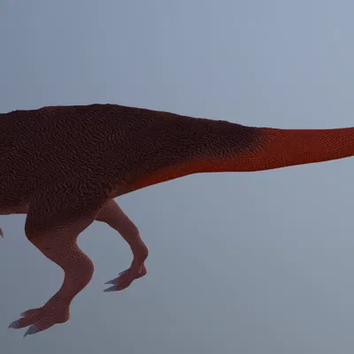 Mô hình 3D khủng long Eotyrannus chi tiết từ kỷ Phấn Trắng