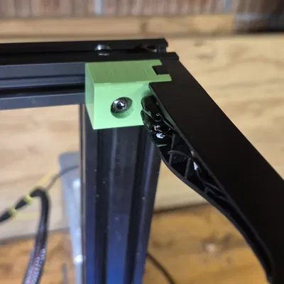 NGÀM GẮN ĐÈN LIGHT BAR CHO ENDER 3 PRO