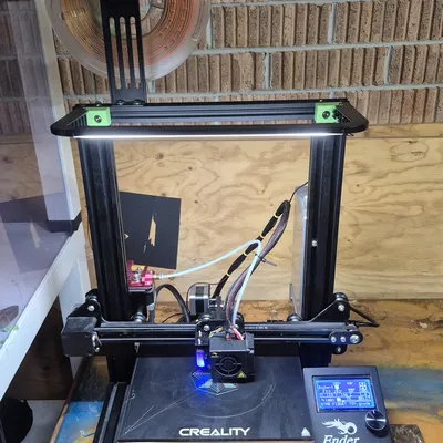 NGÀM GẮN ĐÈN LIGHT BAR CHO ENDER 3 PRO