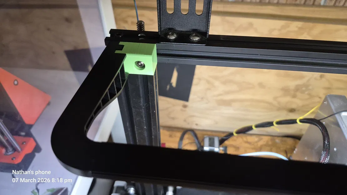 NGÀM GẮN ĐÈN LIGHT BAR CHO ENDER 3 PRO - Image 4