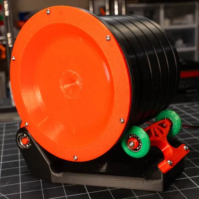 Tumble Polisher: Tự làm máy đánh bóng mô hình in 3D siêu tiện lợi