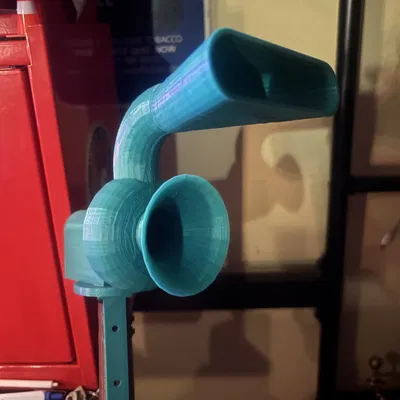 Mô hình còi báo động A.C.A Allertor 125 & P10 hoạt động được