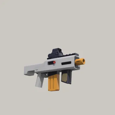 Mô hình súng tiểu liên E-15 tùy biến cho nhân vật LEGO