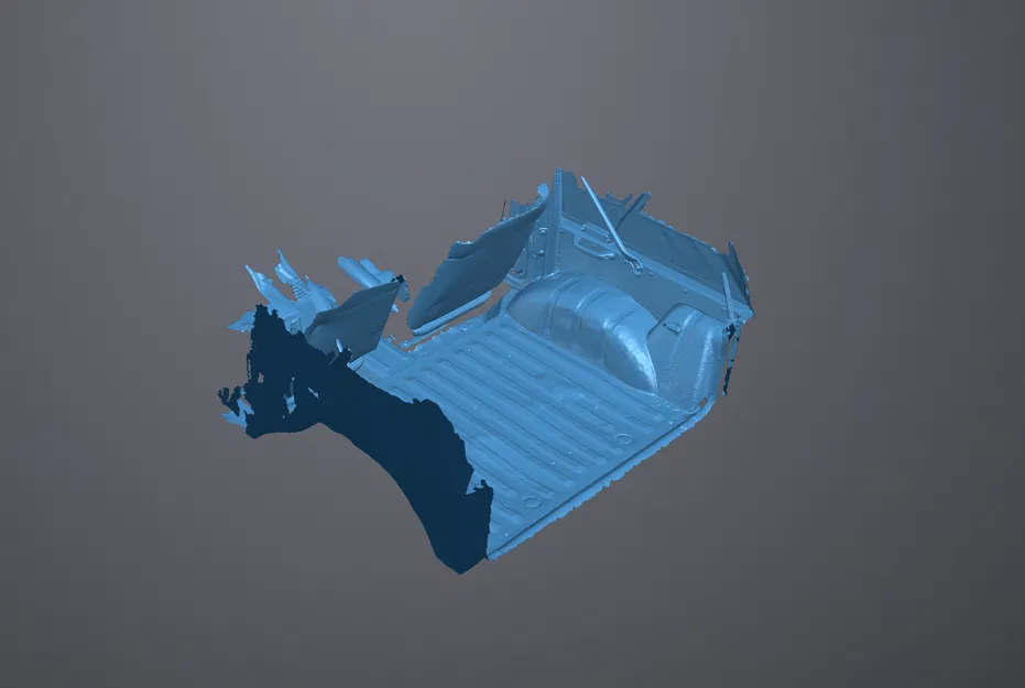 Dữ liệu quét 3D khu vực thùng xe Suzuki Samurai/Sierra/Jimny SJ413 - Image 1