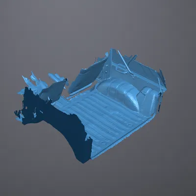 Dữ liệu quét 3D khu vực thùng xe Suzuki Samurai/Sierra/Jimny SJ413