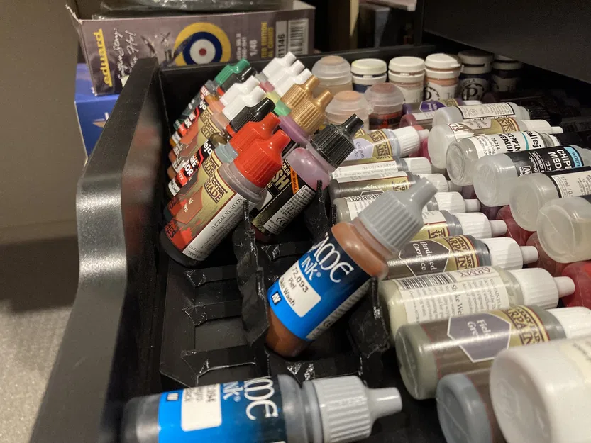 Khay Đựng Sơn - Phụ Kiện Cho Hộc Kéo (Vừa Với Chai Sơn AP/Vallejo) - Image 2