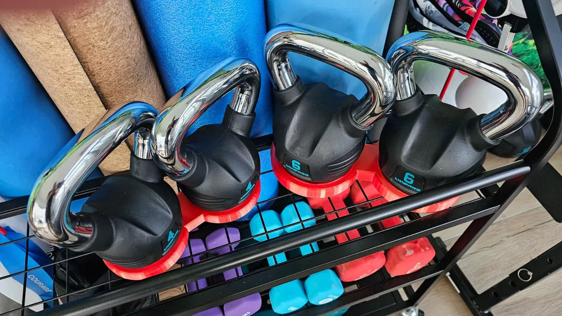 Khay đỡ tạ Kettlebell - loại 4kg và 6kg - Image 1