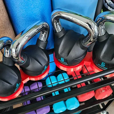 Khay đỡ tạ Kettlebell - loại 4kg và 6kg