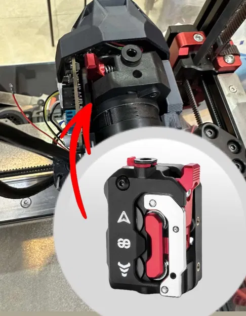 Ngàm gắn bộ đùn DXC cho Stealthburner - Image 1