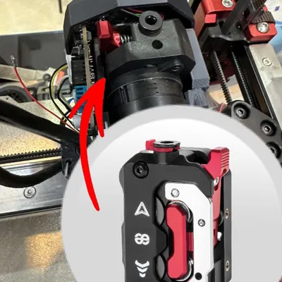 Ngàm gắn bộ đùn DXC cho Stealthburner