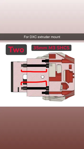 Ngàm gắn bộ đùn DXC cho Stealthburner - Image 9