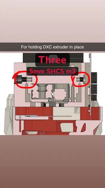 Ngàm gắn bộ đùn DXC cho Stealthburner - Image 10