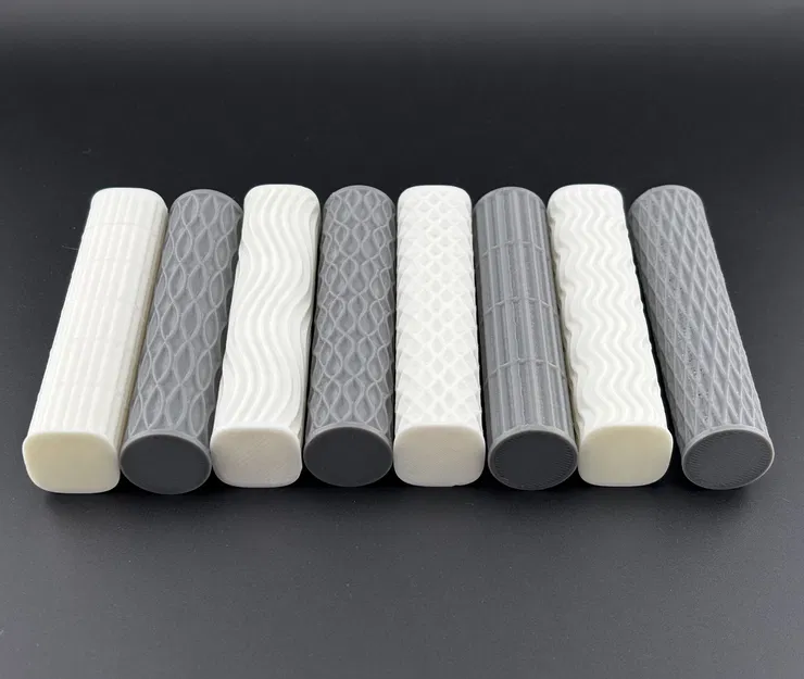 Bộ Trụ Lăn và Thanh Squircle Tactile - Đa dạng Hoa văn Hình học cho Bé - Image 2