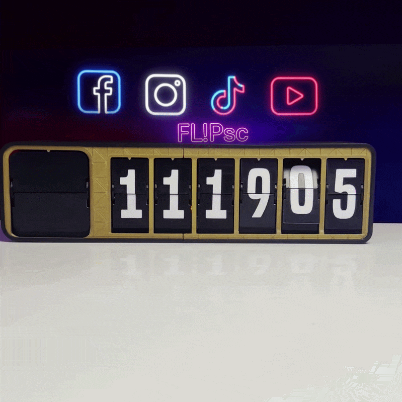 FL!Psc | Mẫu Thử Cơ Khí & Kiểm Tra Dung Sai (DIY Social Tracker)