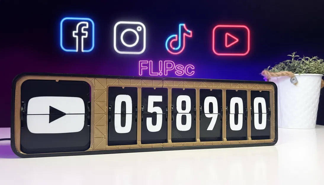 FL!Psc | Mẫu Thử Cơ Khí & Kiểm Tra Dung Sai (DIY Social Tracker) - Image 6