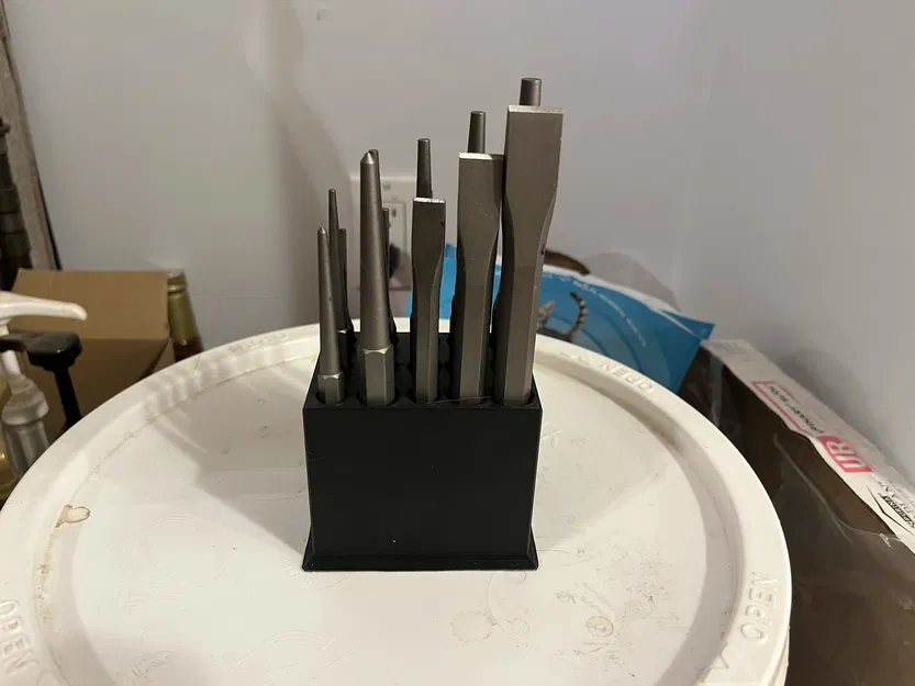 Kệ để bàn cho bộ đục và đột 16 món POWERFIST 8547713 - Image 1