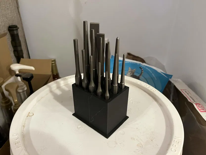 Kệ để bàn cho bộ đục và đột 16 món POWERFIST 8547713 - Image 2