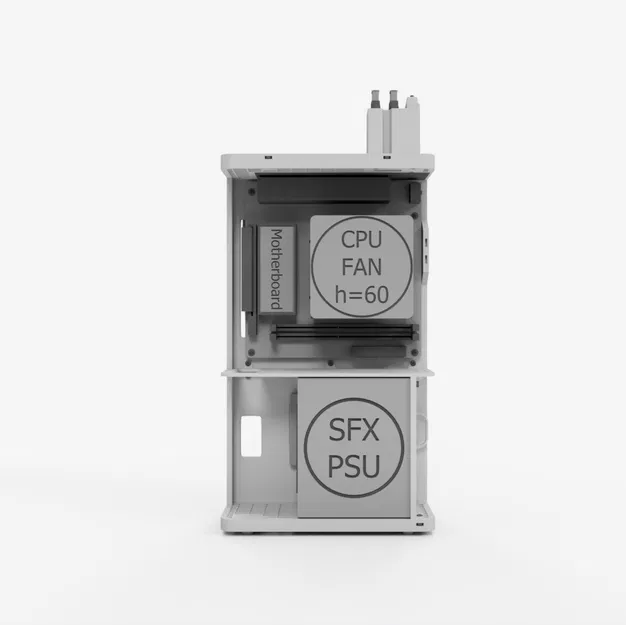 KKP 2.0 - Vỏ máy tính mini ITX dạng đứng - Image 7