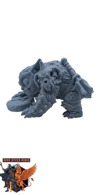 Chibi Bugbear với Cổ ngữ - Mô hình Mini in sẵn MGM - Image 2