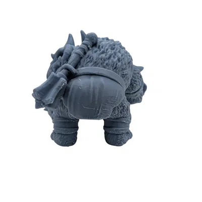 Chibi Bugbear với Cổ ngữ - Mô hình Mini in sẵn MGM