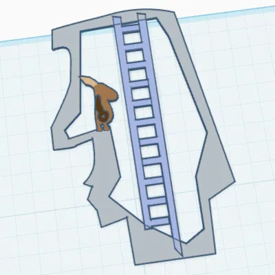 Mô hình trang trí đầu tượng Moai