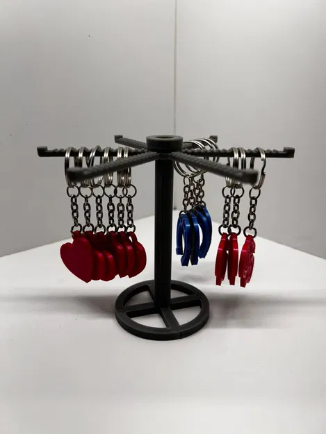 Kệ trưng bày móc khóa Muestrario xoay 360 độ cực tiện lợi - Image 2