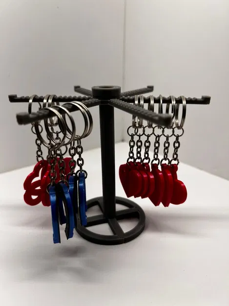 Kệ trưng bày móc khóa Muestrario xoay 360 độ cực tiện lợi - Image 3